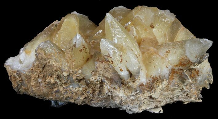 Dogtooth Calcite Crystal Cluster - Morocco #61233